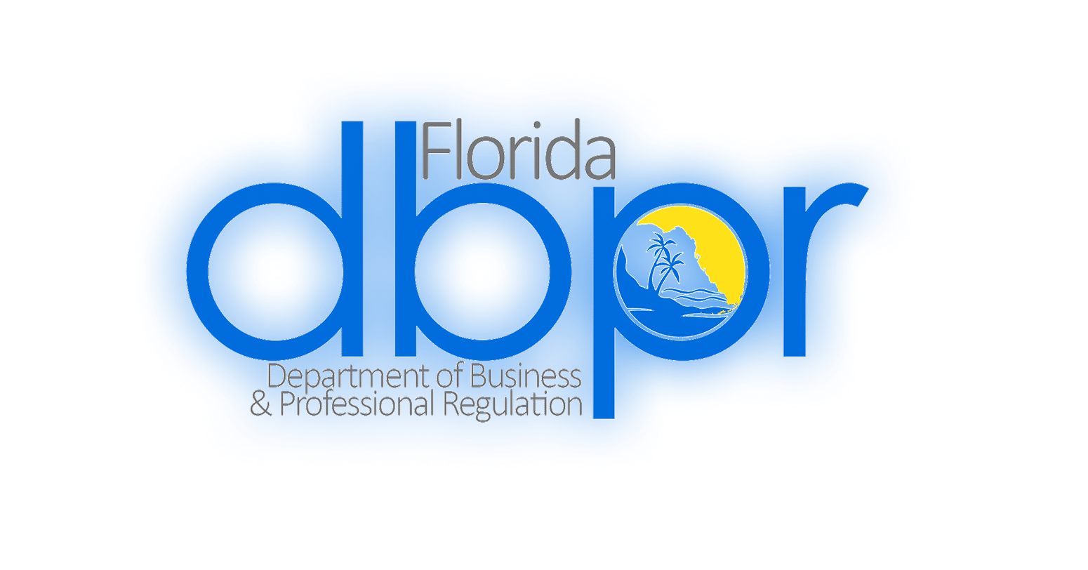 Florida Department of Business & Professional Regulation licensed contractor badge